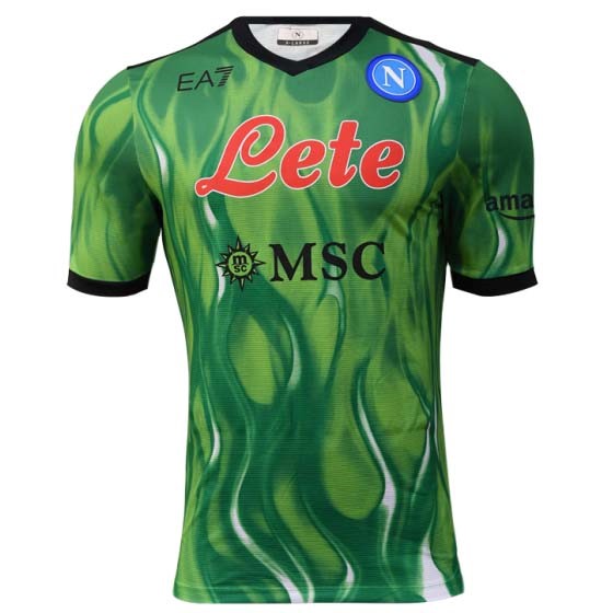 Tailandia Camiseta Napoli Portero 2021/22 Verde
